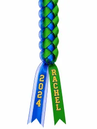 Ribbon Lei Collection → Colección de Leis con Listón – CUSTOM TWO, YEAR+NAME
