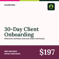 30-Day Client Onboarding System Skill – Image 1
