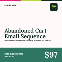 Abandoned Cart Email Sequence Skill – Image 1