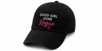Good Girl Gone Rogue Baseball Cap (Black) – Image 1