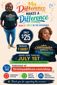 My Difference Makes A Difference T-Shirt – Image 1