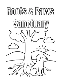Roots & Paws Coloring Book – Image 1