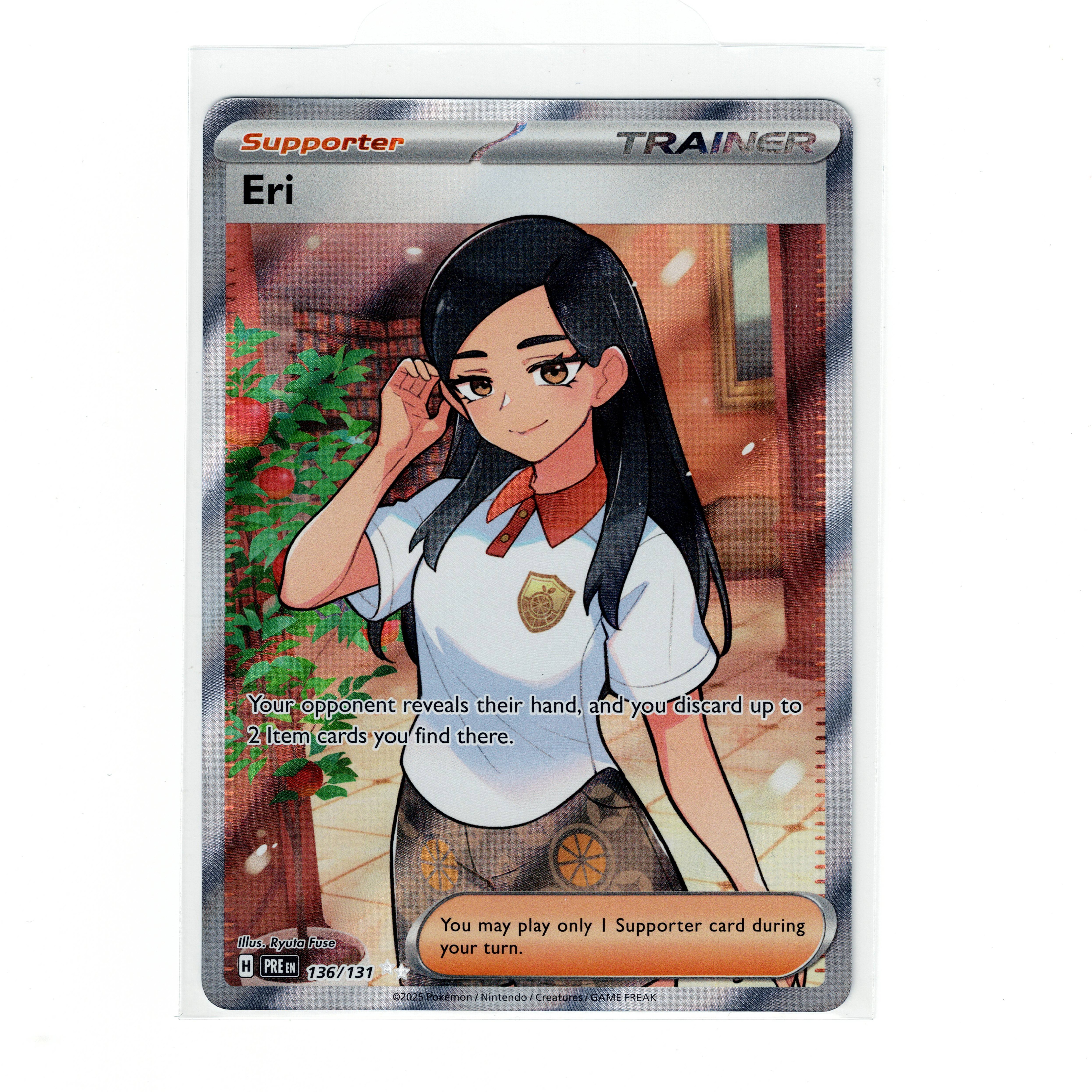Eri 136/131 Full Art Trainer Prismatic Evolutions – Image 1