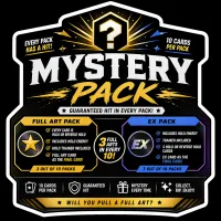 Pokémon Guaranteed Hit Mystery Pack – Full Art or EX – Image 1