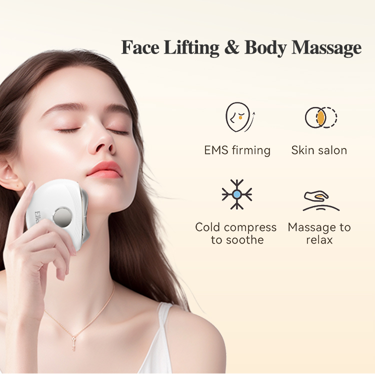 Ellen Ella Electric Guasha Massager Visible Lifting Smoothing for Face and Body – Image 7