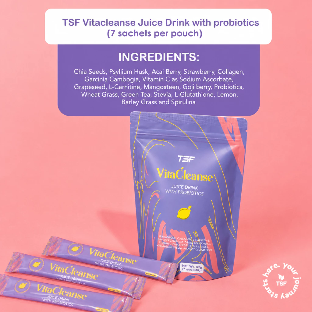 TSF Vitacleanse Juice | 12-in-1 Wellness & Detox Juice | Probiotics | 1 Pouch – Image 6