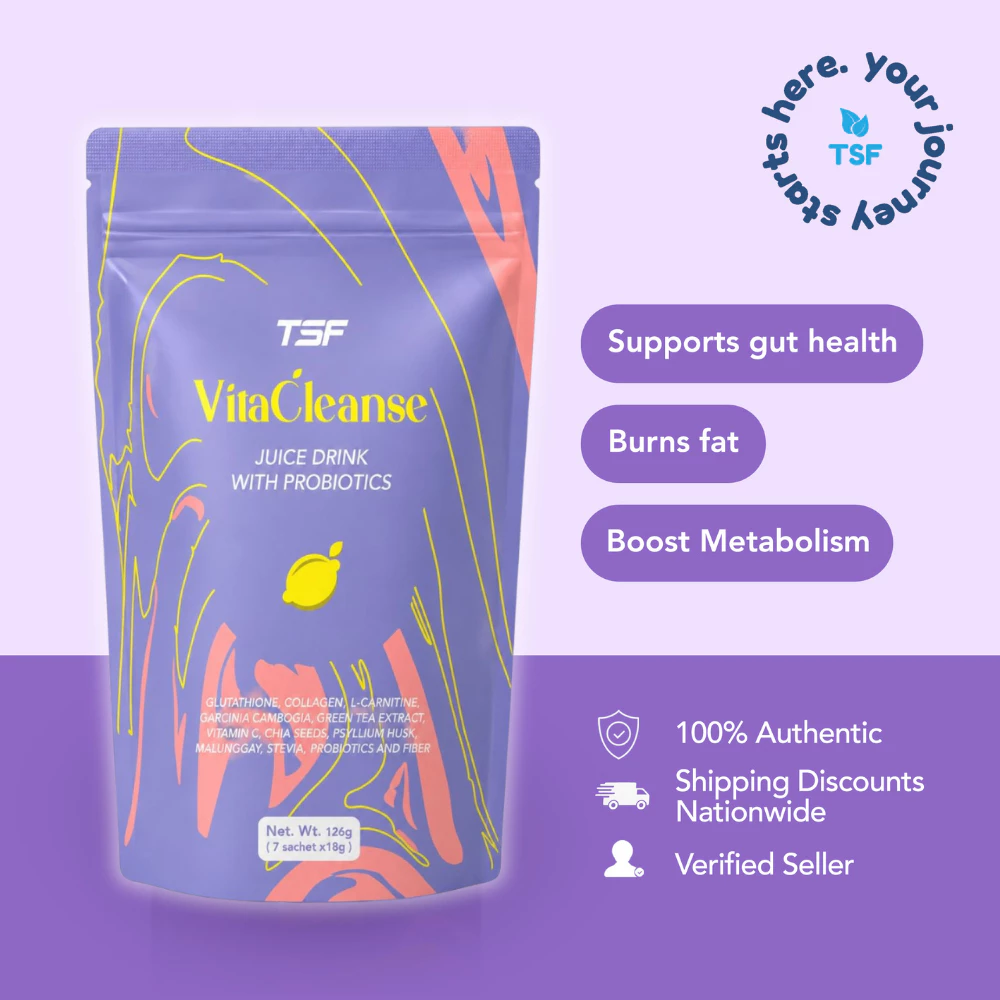 TSF Vitacleanse Juice | 12-in-1 Wellness & Detox Juice | Probiotics | 1 Pouch – Image 2