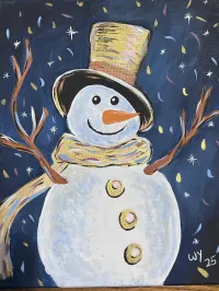Snowman Painting – Image 3