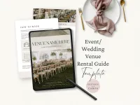 Event Venue Rental Guide Brochure Template – Image 1