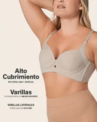SUJETADOR COVER BRA LEONISA – Imagen 4
