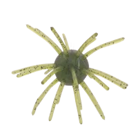 Sea Mine Urchin 2.5in - Watermelon Seed (3pk) – Firm Plastisol (Slow Sink), 28