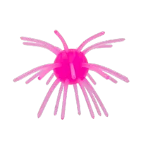 Bulk Sale 2.5in Sea Mine Urchin – 8 Packs Neo Pink, 28, Firm Blend (Slow Sink)