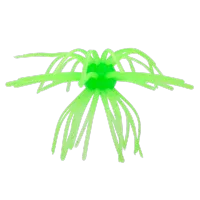 Sea Mine Urchin 4in - Neo Glow Green (3pk) – Firm Plastisol (Slow Sink), 44