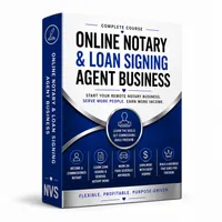 Online Notary/Loan Signing Agency Business (Self Paced) – Image 1