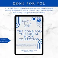 Plug & Post: The Done-For-You Social Hook Collection – Image 1