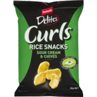 Fantastic Delites Sweet Chilli & S/Cream, Sour Cream & Chives, Sea Salt & Balsamic Vinegar 20g – Sour cream and Chives
