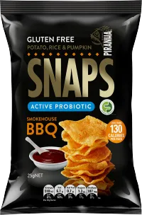 Piranha SNAPS - BBQ, Light & Tangy Salsa CODE -  3746 - 3748 – BBQ
