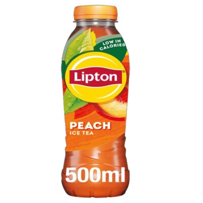 Lipton Ice Tea 500ml – Lemon, Mango, Peach, Raspberry CODE - 1822 - 1823 - 1824 - 1825 – Peach