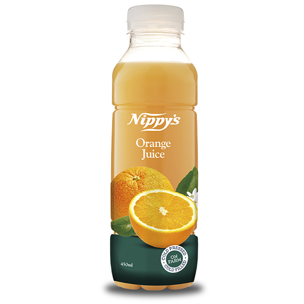 Nippy’s Fresh 450ml – Orange, ABC, Apple – Orange