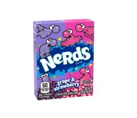 Nerds Grape/Strawberry 45g (24) CODE -  1166 – Image 1