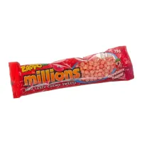Zappo Millions 75g – Blueberry, Rainbow, Strawberry – Strawberry 