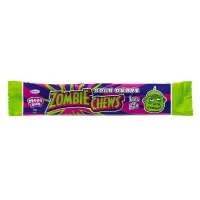 Zombie Chew 28g – Grape, Strawberry, Cola, Blue-Raspberry, – Zombie Chews Grape 28g {72}