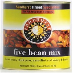 Five Bean Mix 2.5kg   CODE -  2628 – Image 1