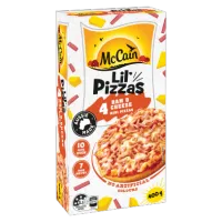 Pizza Lil’ Singles Cheese & Ham 100g x 24 – Image 1
