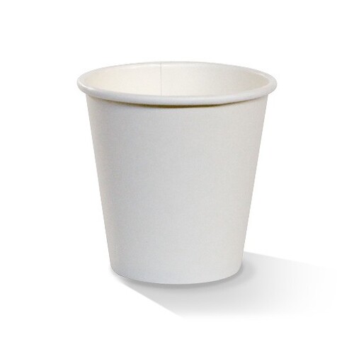 8oz White Single Wall Cup x 1000 – Image 1