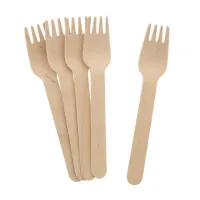 Wooden Forks {20x100} CODE -  7615 – Image 1