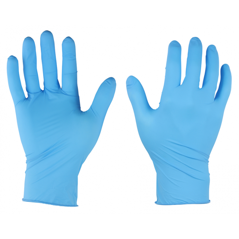 Gloves Blue – Medium x 100 – Image 1