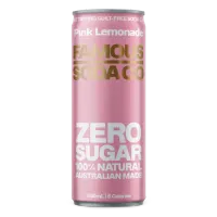 FS Pink Lemonade Soda 24 x 250 ml Cans  CODE -  14282 – Image 1