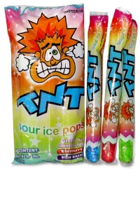 TNT Sour Ice Pops 90ml  {12X10}  CODE -  1683 – Image 1
