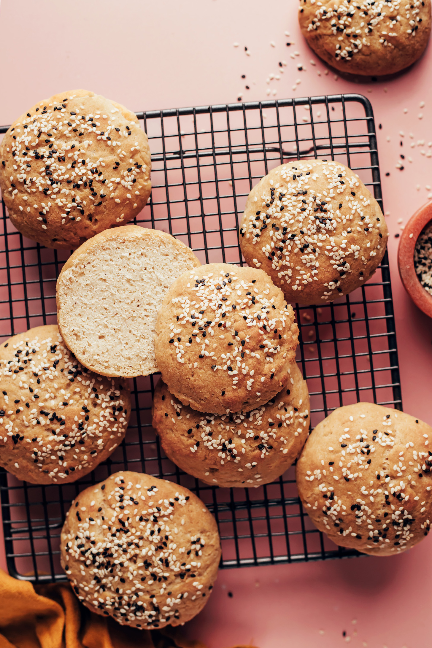Burger Buns Gluten Free (Vegan) 115g X 12 CODE -  9824 – Image 1