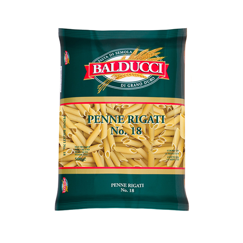Pasta Penne Rigati Balducci No 18 {12x500g} BOX CODE -  2858 – Image 1