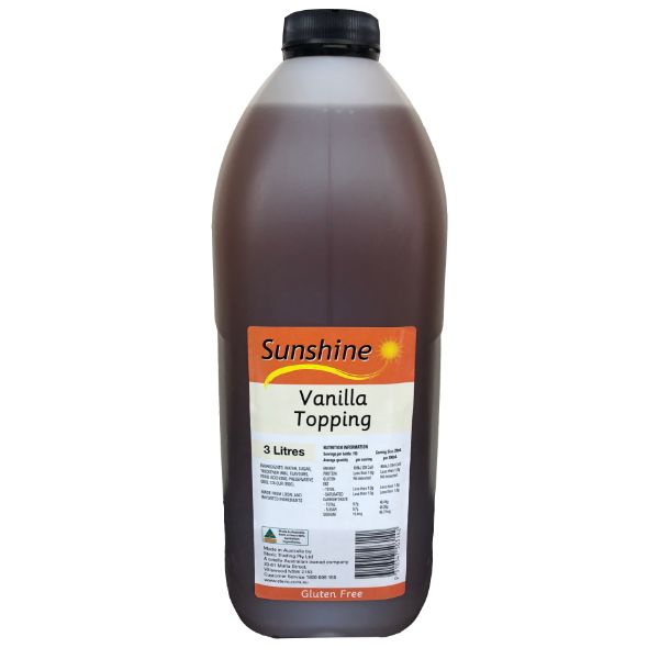 Topping Vanilla Sunshine 3Litre – Image 1