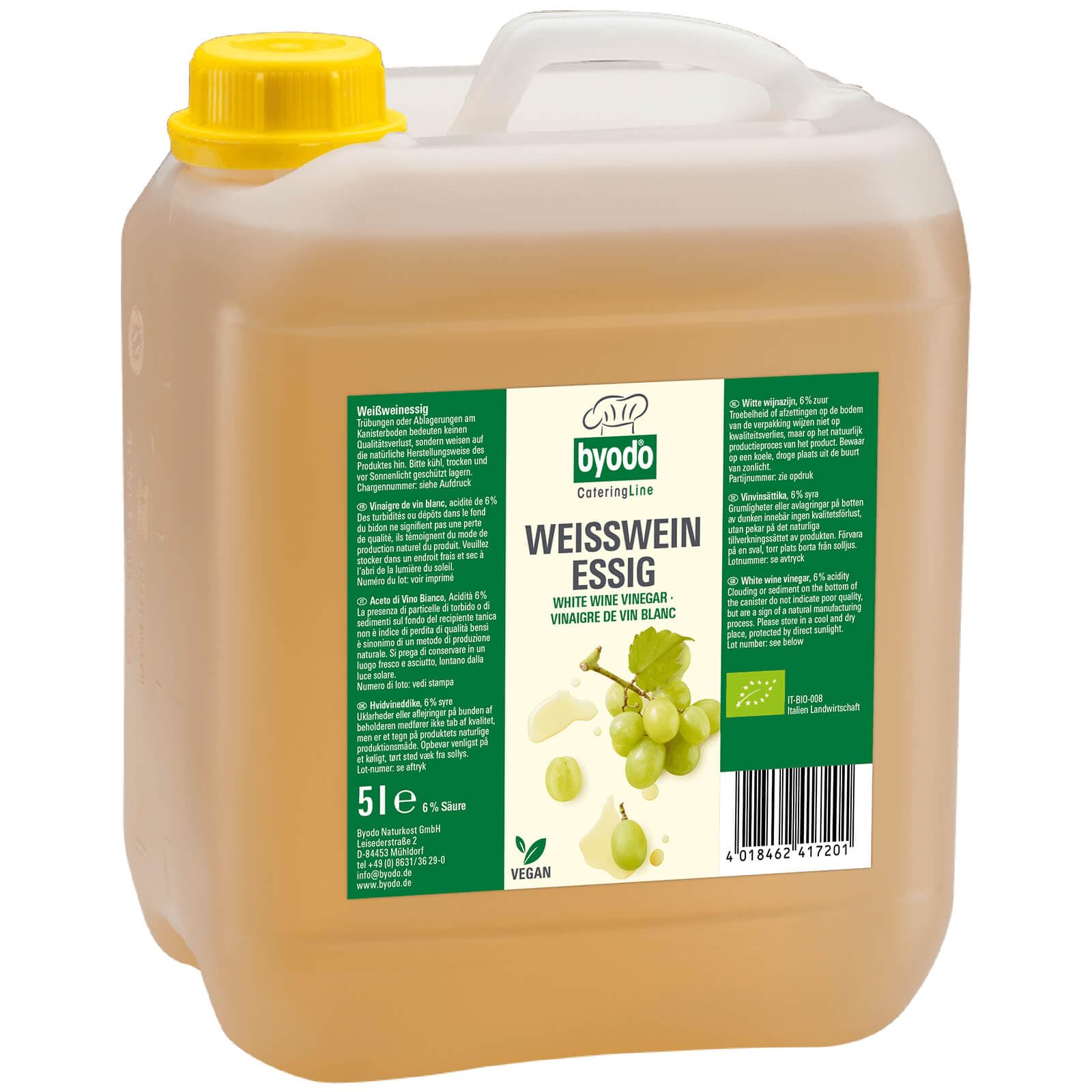 White Wine Vinegar 5kg CODE -  8601 – Image 1