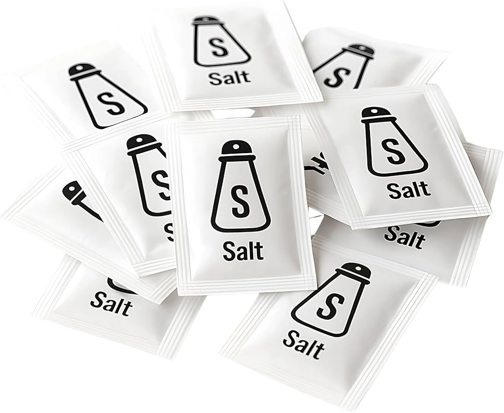 Portion Control Salt Sachets CODE -  2066 – Image 1