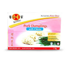 H Pork Dumpling (Gyoza) & Chives 1kg { 6 } CODE -  1729 – Image 1