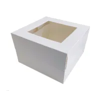 Cake Box with Window {11x11x4'} CODE -  2276 – Image 1