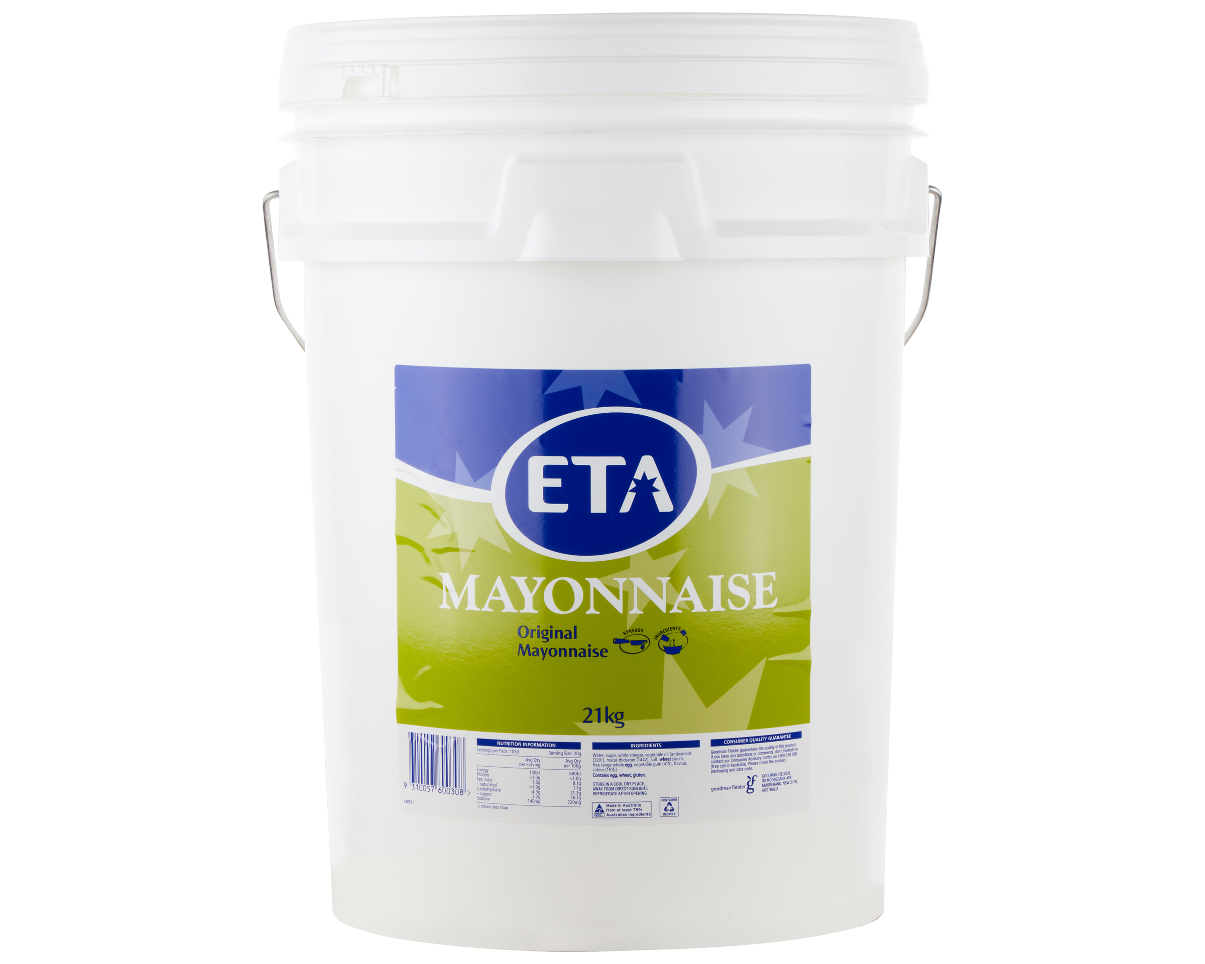 Mayonnaise Bulk ETA 21kg CODE -  1386 – Image 1
