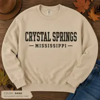 Crystal Springs Sand Sweatshirt (S) – Image 1