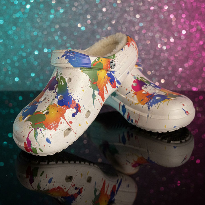 Splash Pop Crocs – Image 1