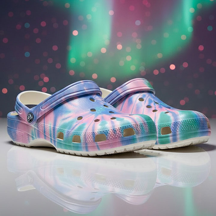 Aurora Glow Crocs – Image 1