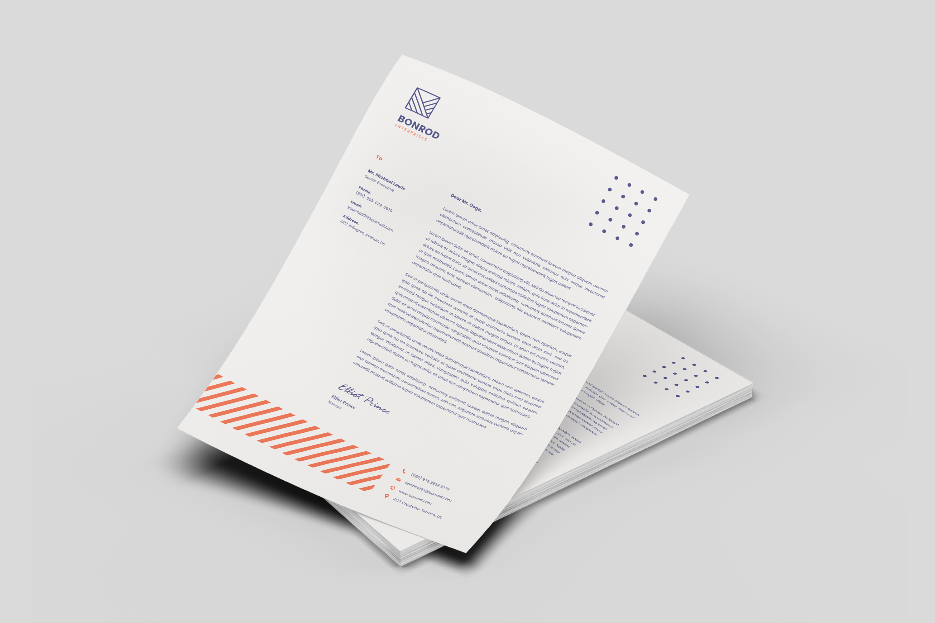 A4 Letterheads – Image 1