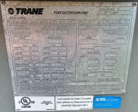 2019 Trane CGAM052F 52-Ton Air-Cooled Scroll Chiller – Image 2