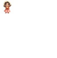 Cute Kids Apple Theme Clipart PNG - Extended License – Image 3
