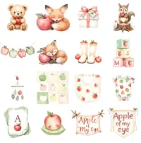 Apple Farm Woodland Clipart PNG - Extended License – Image 3