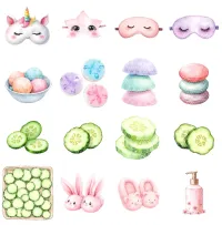 Spa Party Clipart PNG - Personal Use License – Image 2