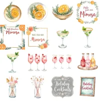 Brunch Cocktail Clipart PNG - Extended License – Image 3